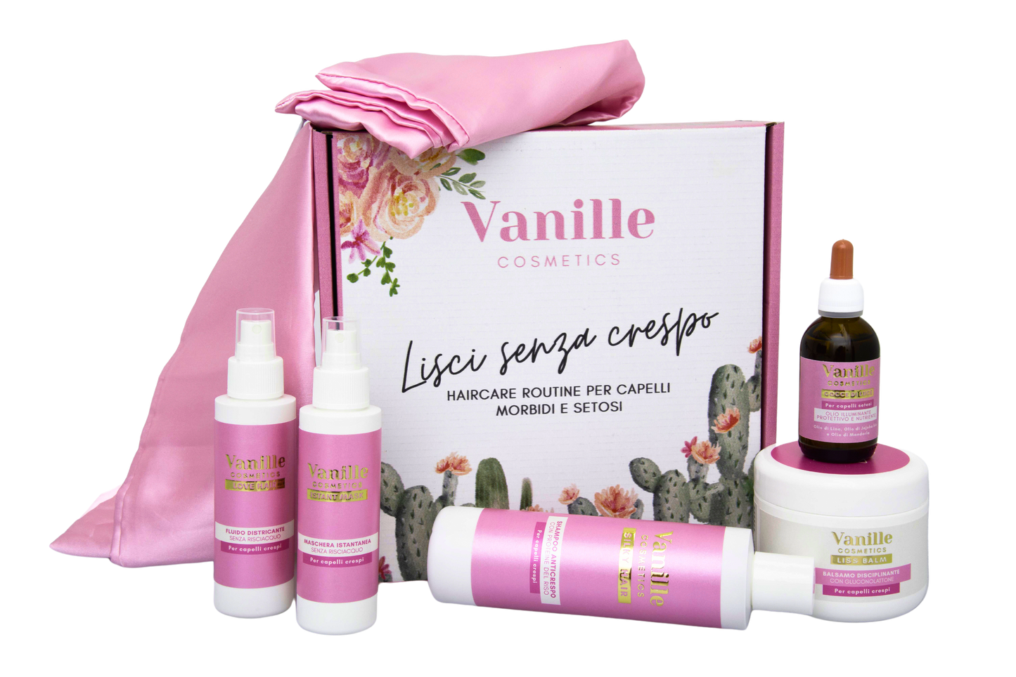 Lisci senza crespo Box Capelli Crespi